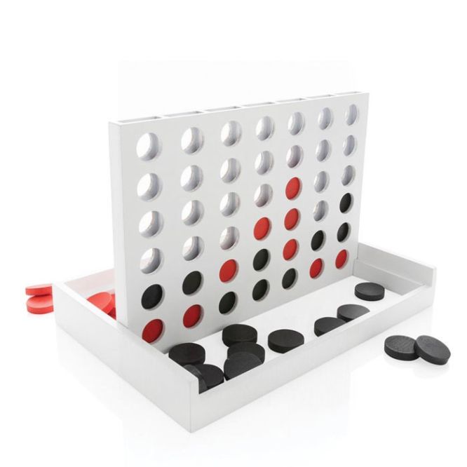 Gioco del forza quattro in legno MDF