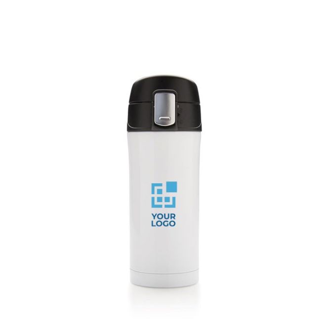 Thermos logo in acciaio riciclato colorato
