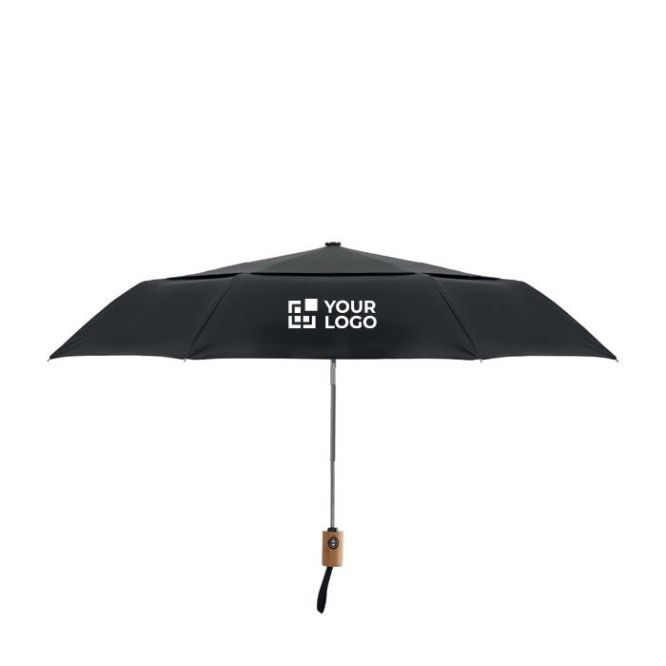 Ombrello pieghevole antivento da 21'' in poli cotone 190T Ø99cm