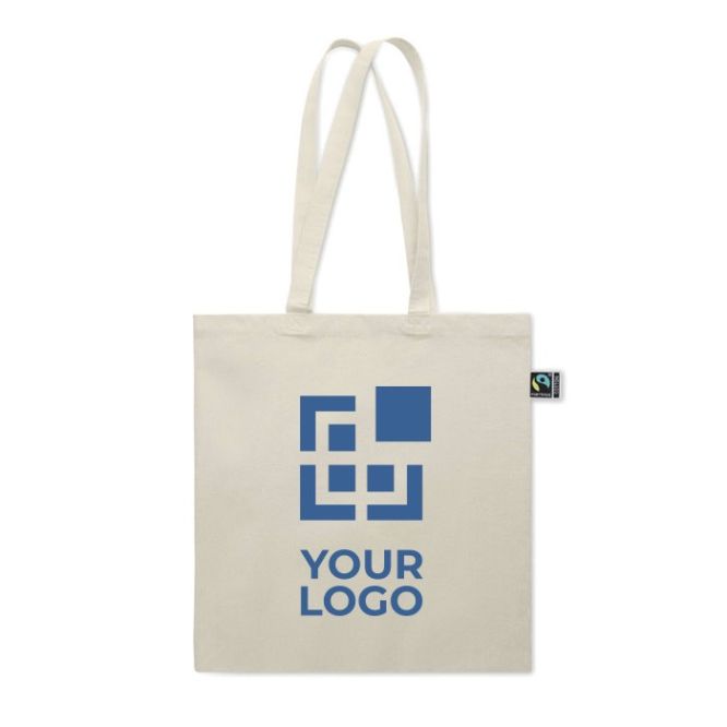 Borsa in cotone equosolidale da 180 gr/m²  Thin FairTrade
