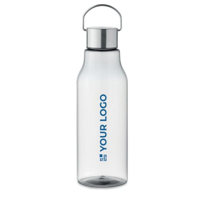 Borraccia in Tritan Renew™ con tappo antifuga in acciaio da 800 ml. vista area di stampa
