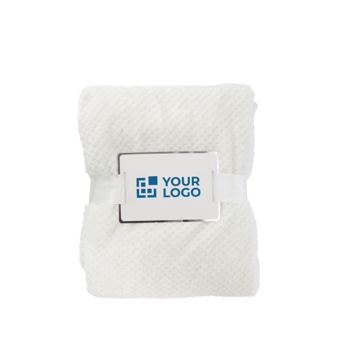 Coperta in pile da 230 g/m² con trama a nido d'ape