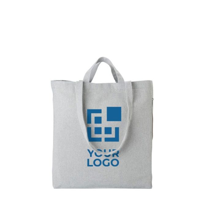 Shopper in cotone riciclato 350 g/m² con doppi manici