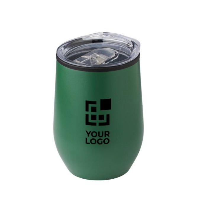 Tazza termica da viaggio in acciaio inox finitura opaca 300ml