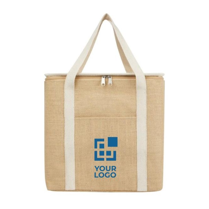 Borsa frigo in robusta juta laminata 300 g/m² da 19l