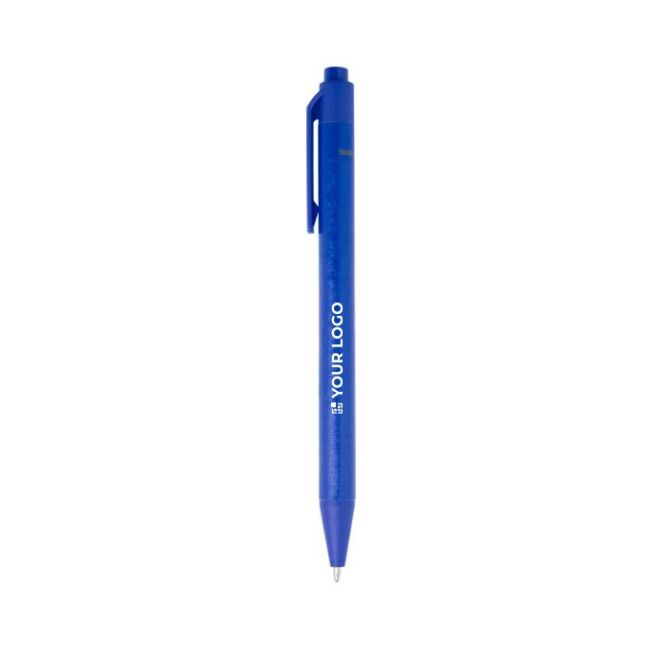 Penna a sfera monocromatica con finitura opaca realizzata in carta riciclata. Scegliendo una penna in carta riciclata, sostenete un approvvigionamento più ecosostenibile e pratiche forestali responsabili. Inchiostro nero.