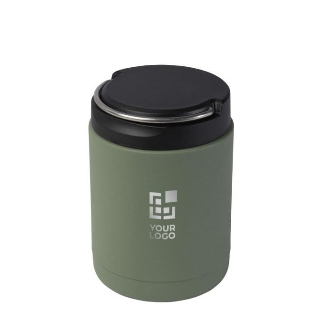 Barattolo termico portavivande in acciaio riciclato 500 ml