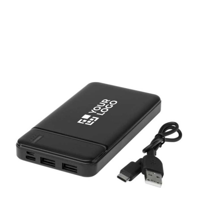 Powerbank in plastica riciclato da 10.000mAh a ricarica rapida