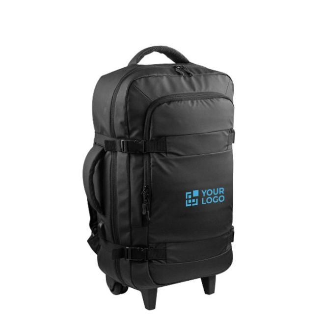 Trolley in PU 600D impermeabile con tasca per pc da 15