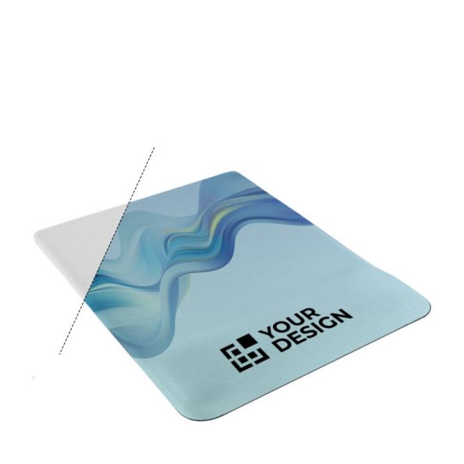 Tappetino per mouse rettangolare con pad ergonomico