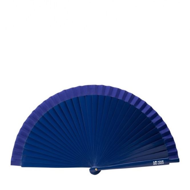 Ventaglio da 23 cm realizzato in legno laccato e poliestere