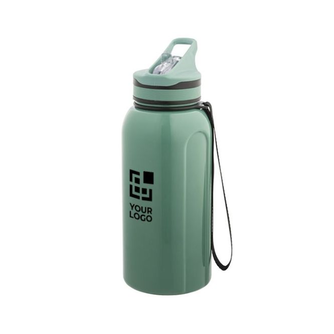 Borraccia personalizzata sportiva con beccuccio manico 1,2L
