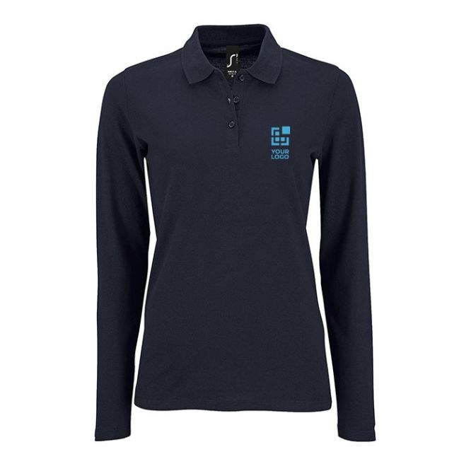 Polo a maniche lunghe da donna cotone 180g/m² SOL'S Perfect