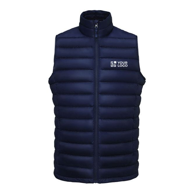 Piumino smanicato leggero da uomo imbottito SOL'S Wilson BW