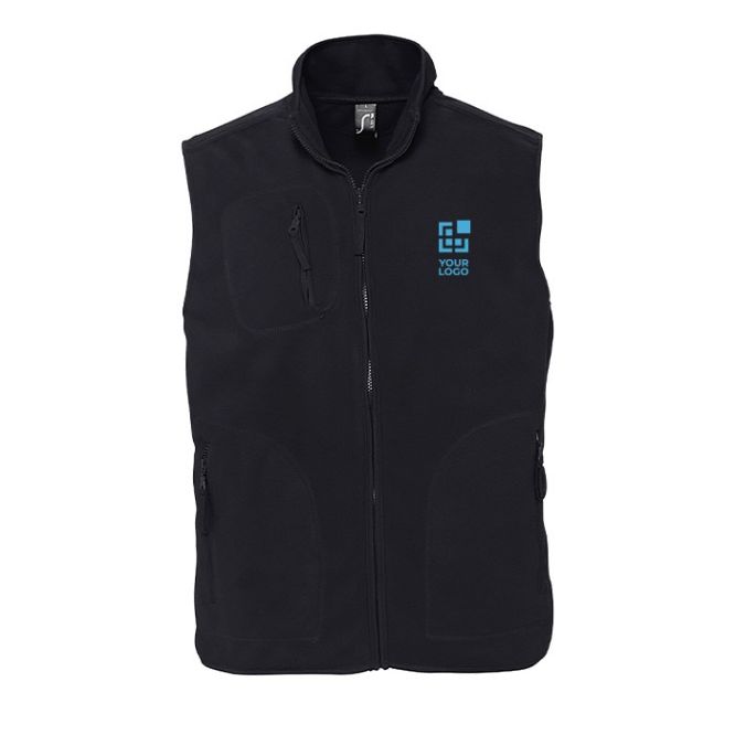 Gilet in pile 320g/m² e poliestere alta densità SOL'S Norway