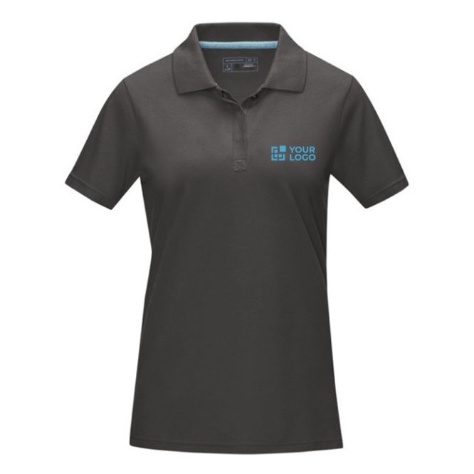 Polo da donna in cotone organico 180 g/m² GOTS Elevate NXT