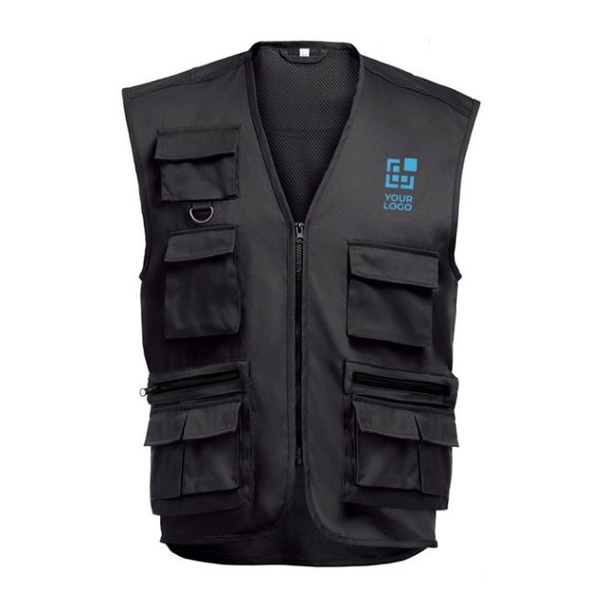 Gilet da lavoro da 200 g/m² in poliestere e cotone THC PIXEL vista principale