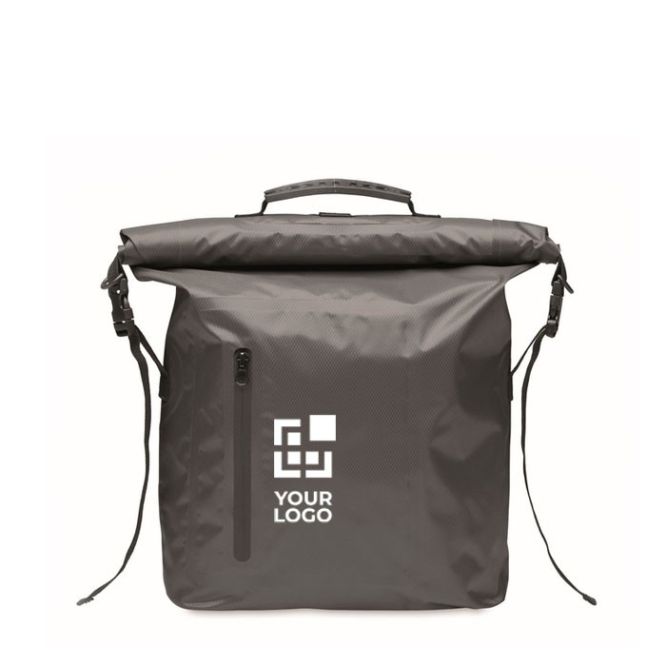 Zaino impermeabile in poliestere con chiusura roll-top da 30l