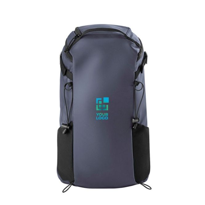 Zaino impermeabile 600D RPET con scomparto imbottito per pc da 14