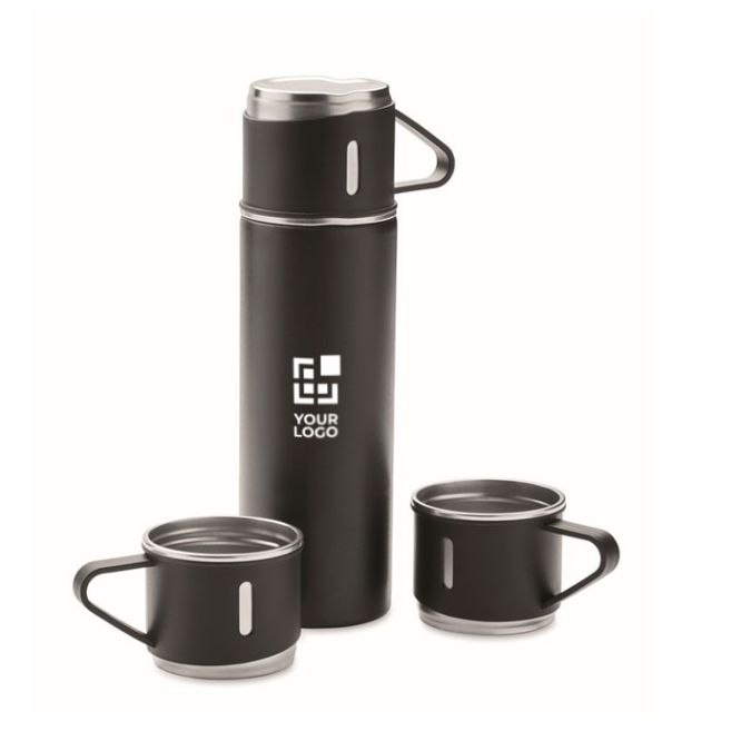Thermos da 420ml in acciaio inossidabile 420ml con 3 tazze da 150ml