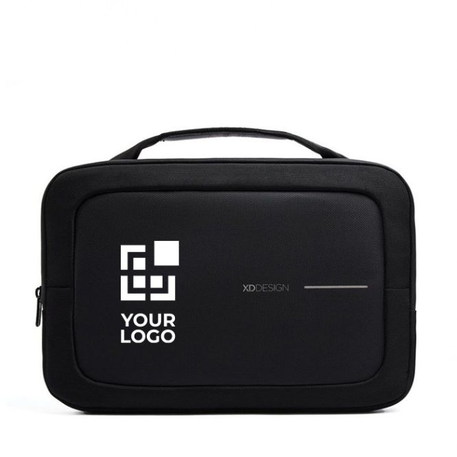 Borsa in RPET per pc portatile da 16'' con finitura idrorepellente