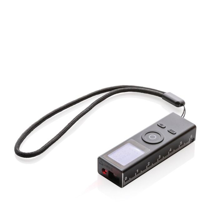 Metro a laser in alluminio riciclato con batteria ricaricabile 30M