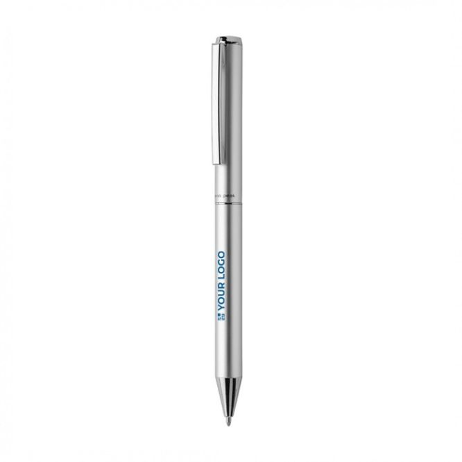 Penna elegante in alluminio riciclato con inchiostro blu Dokumental®