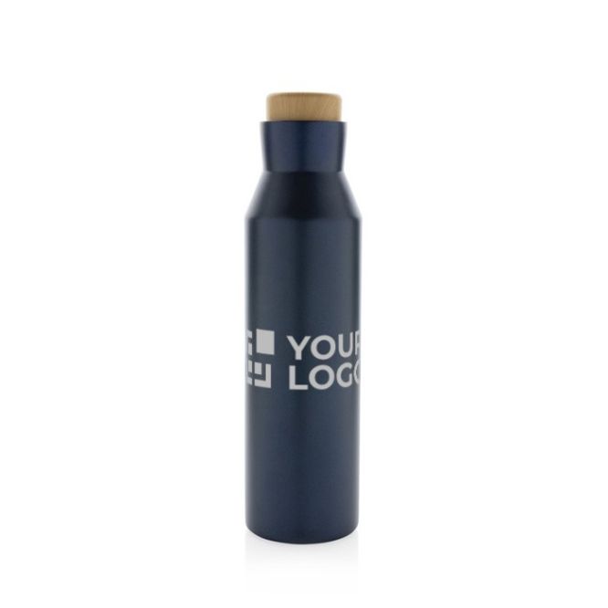 Borraccia termica in acciaio inox con tappo antifuga da 600 ml