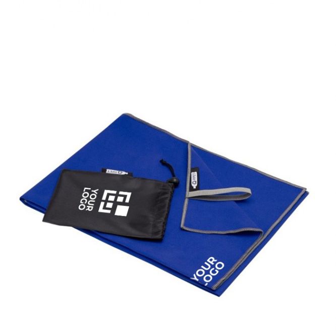 Asciugamano sportivo ultraleggero in poliestere e nylon 200 g/m²