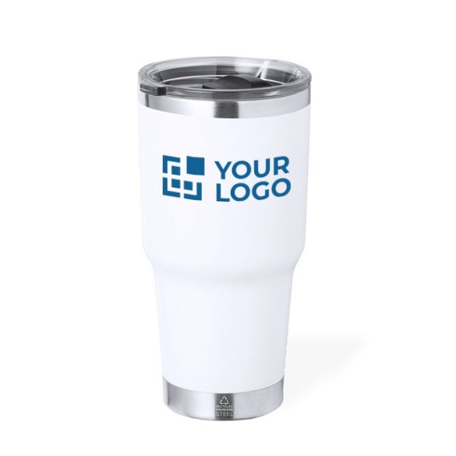 Bicchiere da viaggio a doppia parete in acciaio inox da 600ml