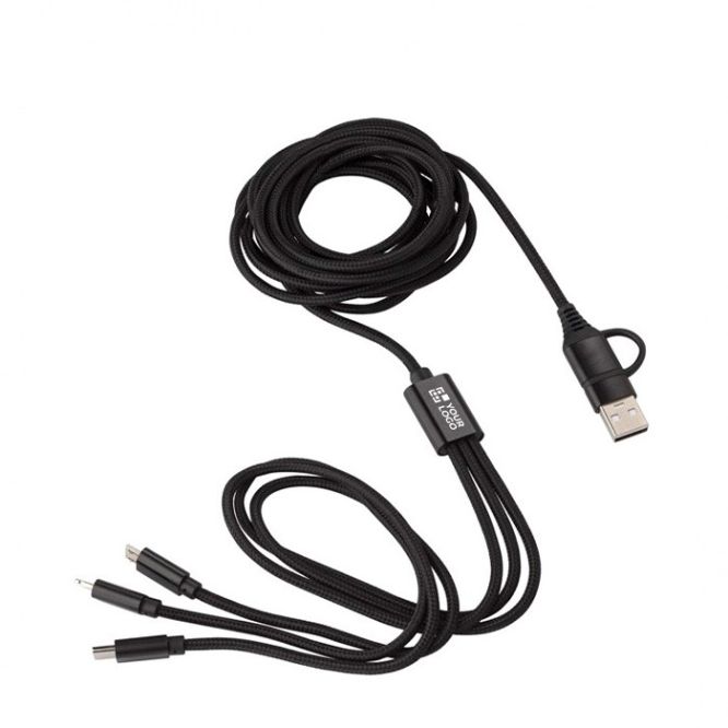 Cavetti in nylon con diverse connessioni e velocità ricarica da 1.5 A