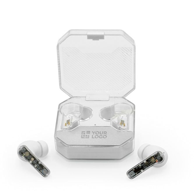 Cuffiette trasparenti con driver degli altoparlanti da 13 mm