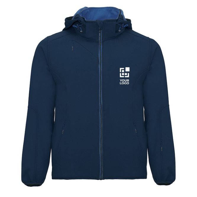 Giubbino softshell unisex in poliestere ed elastan da 300 g/m² Roly