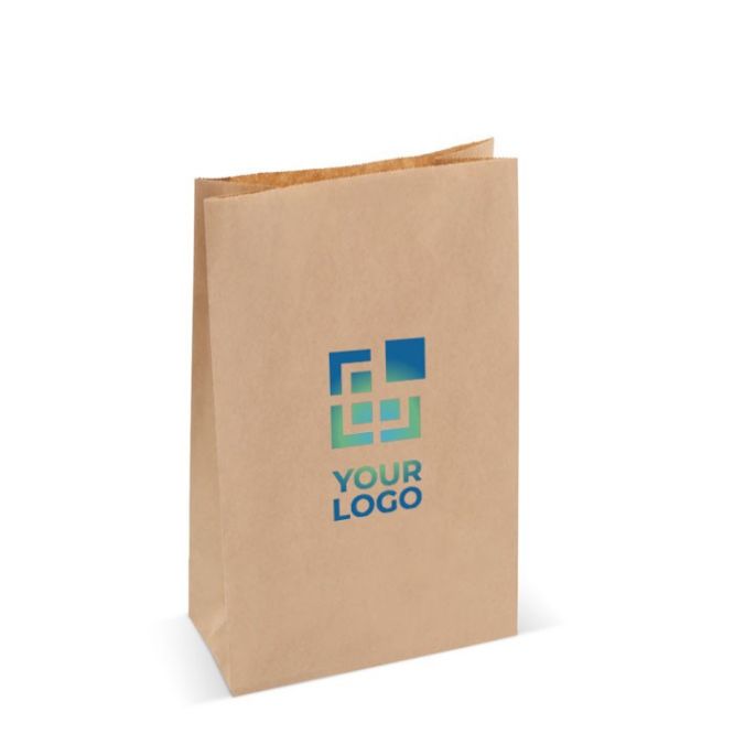 Piccolo sacchetto di carta kraft FSC da 70g/m² prodotto in Europa