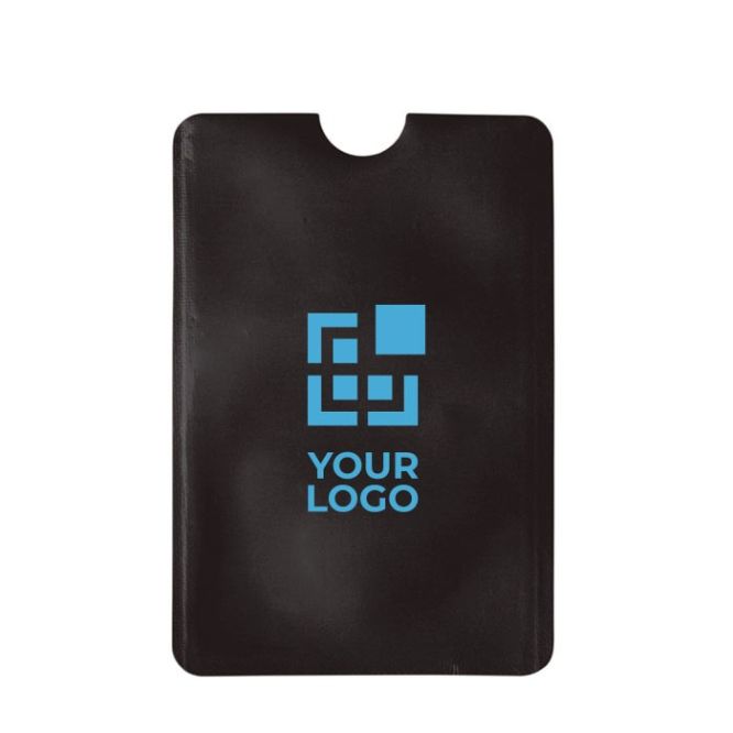 Porta carte flessibile in vari colori classici con protezione RFID