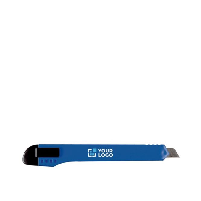 Taglierino in vari colori con 12 lamette in metallo e ABS