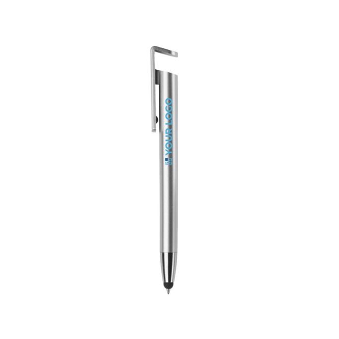 Biro touchscreen in plastica con supporto per telefono inchiostro blu