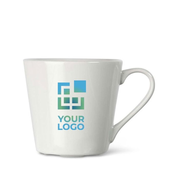 Tazza in gres disponibile in vari colori con canali di drenaggio 200ml