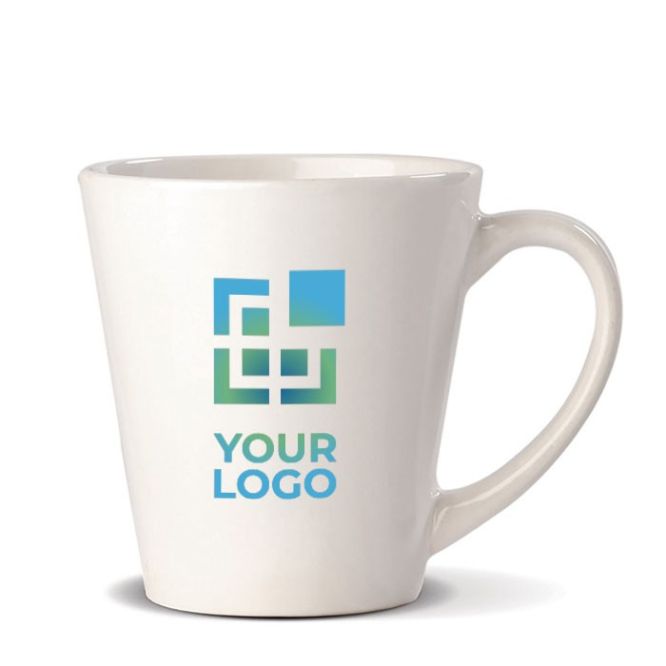 Mug bianca di gres speciale progettata per la sublimazione da 350ml