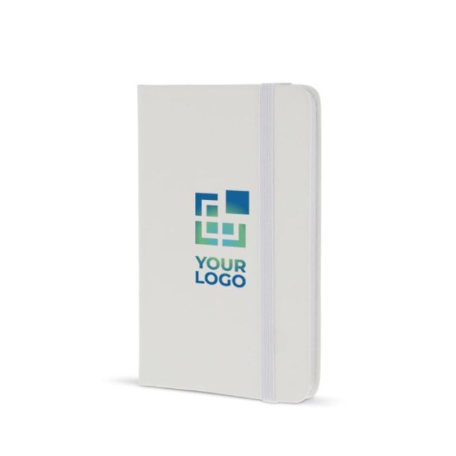 Taccuino formato A6 con copertina in PU e fogli di carta FSC a righe