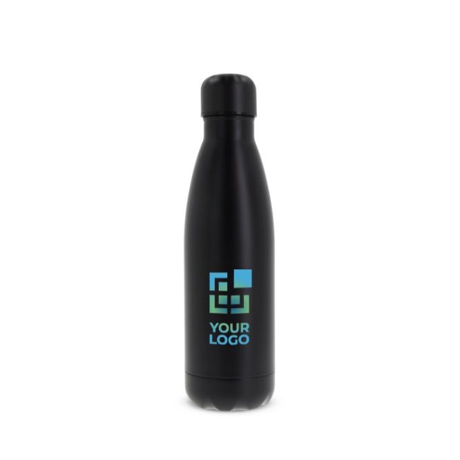 Borraccia in acciaio rinforzato dai colori metallizzati 500ml