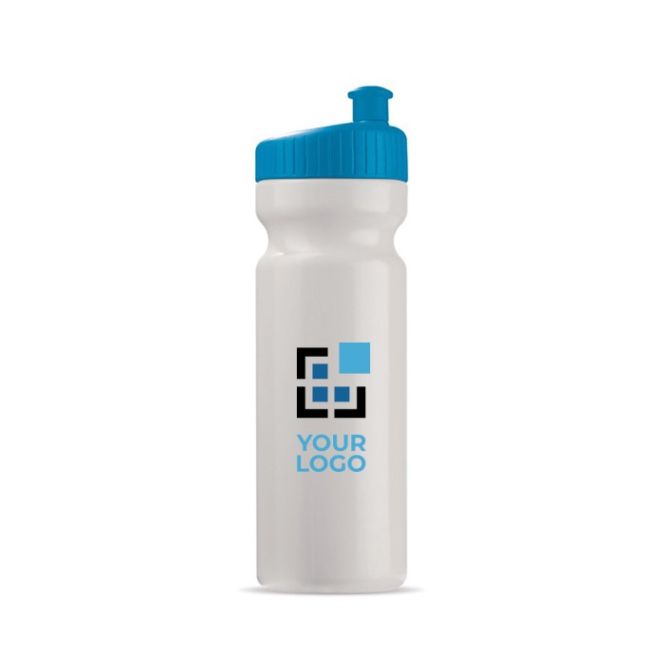 Borraccia in plastica senza BPA e tappo 100% anti goccia 750ml