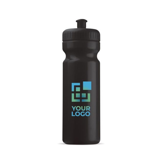 Borraccia sportiva in plastica BPA free e tappo 100% anti goccia 750ml