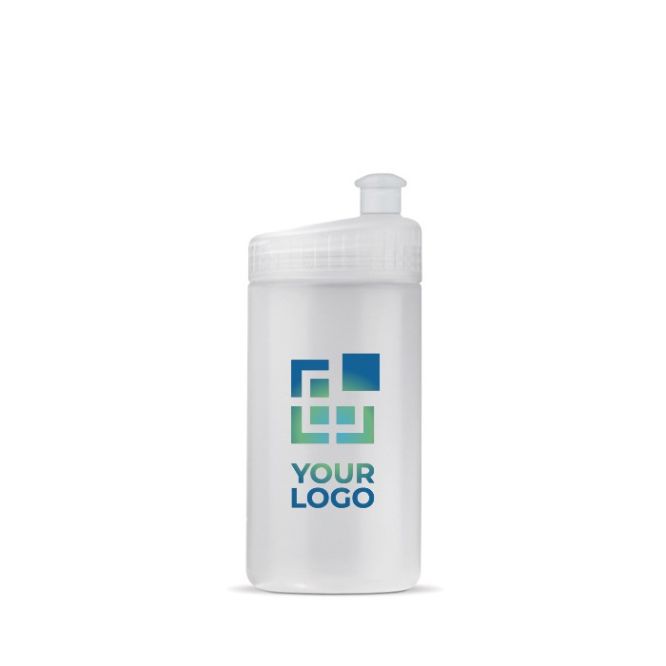 Borraccia sportiva in plastica BPA free e tappo 100% anti goccia 500ml