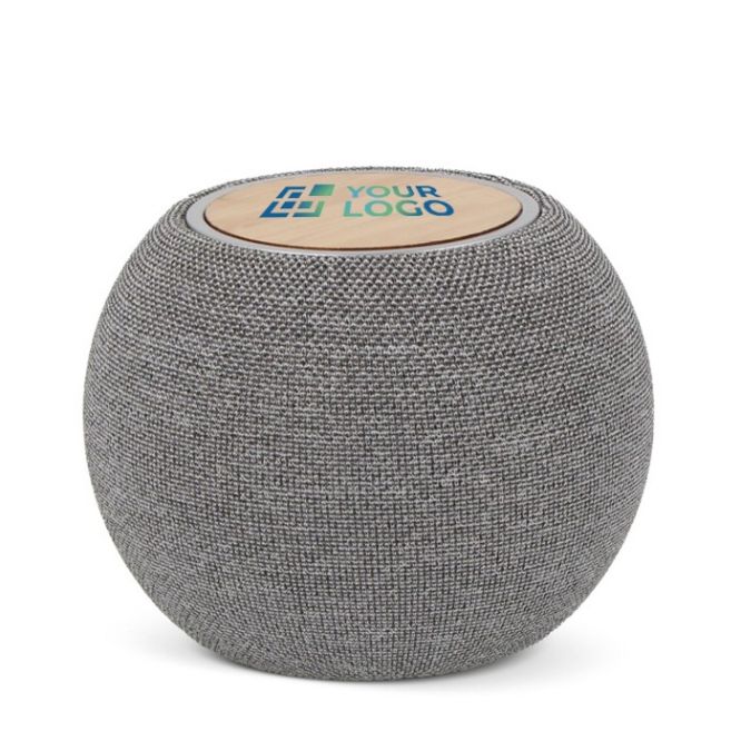 Altoparlante bluetooth sferico da 5W con caricatore wireless da 15W
