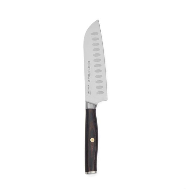 Coltello Santoku in acciaio inossidabile riciclato e lama da 14 cm