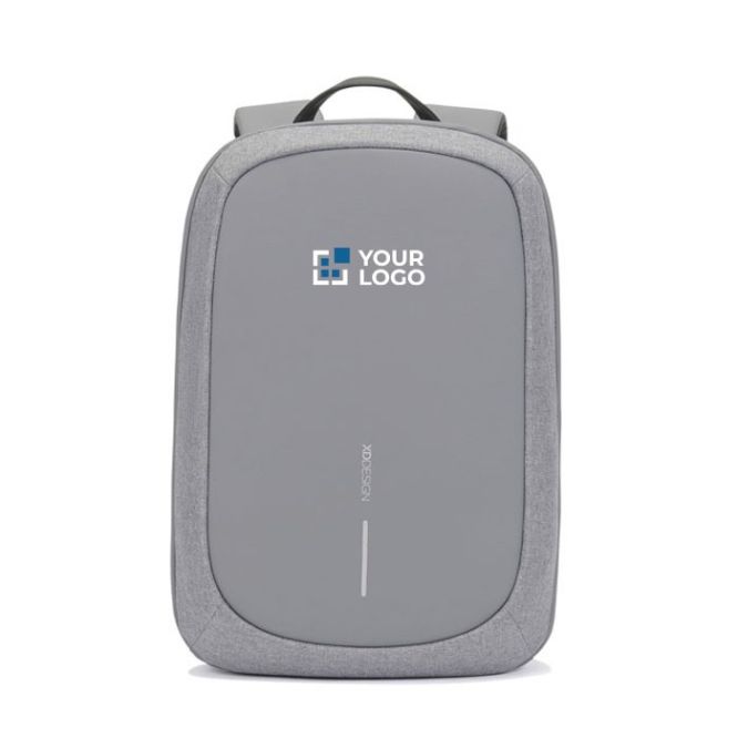 Zaino antitaccheggio in rPET idrorepellente con tasca RFID e pc 16''