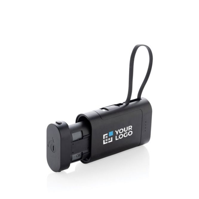 Powerbank portatile con batteria estraibile per il riciclo 10.000 mAh