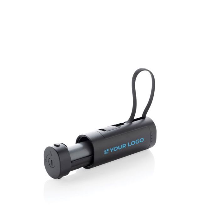 Powerbank portatile con batteria estraibile per il riciclo 5.000 mAh
