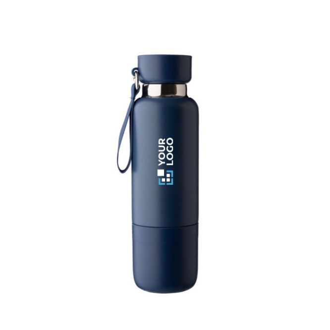 Thermos in acciaio inox da 500ml con finitura opaca e bicchiere 300ml